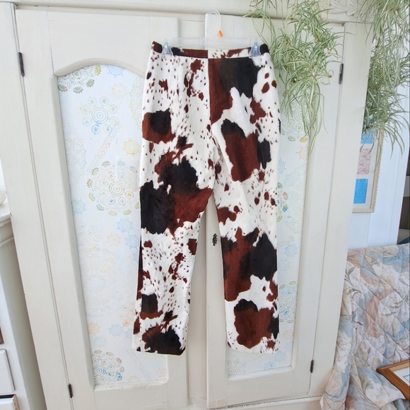 Cow Print Pants - Picture 2 of 3